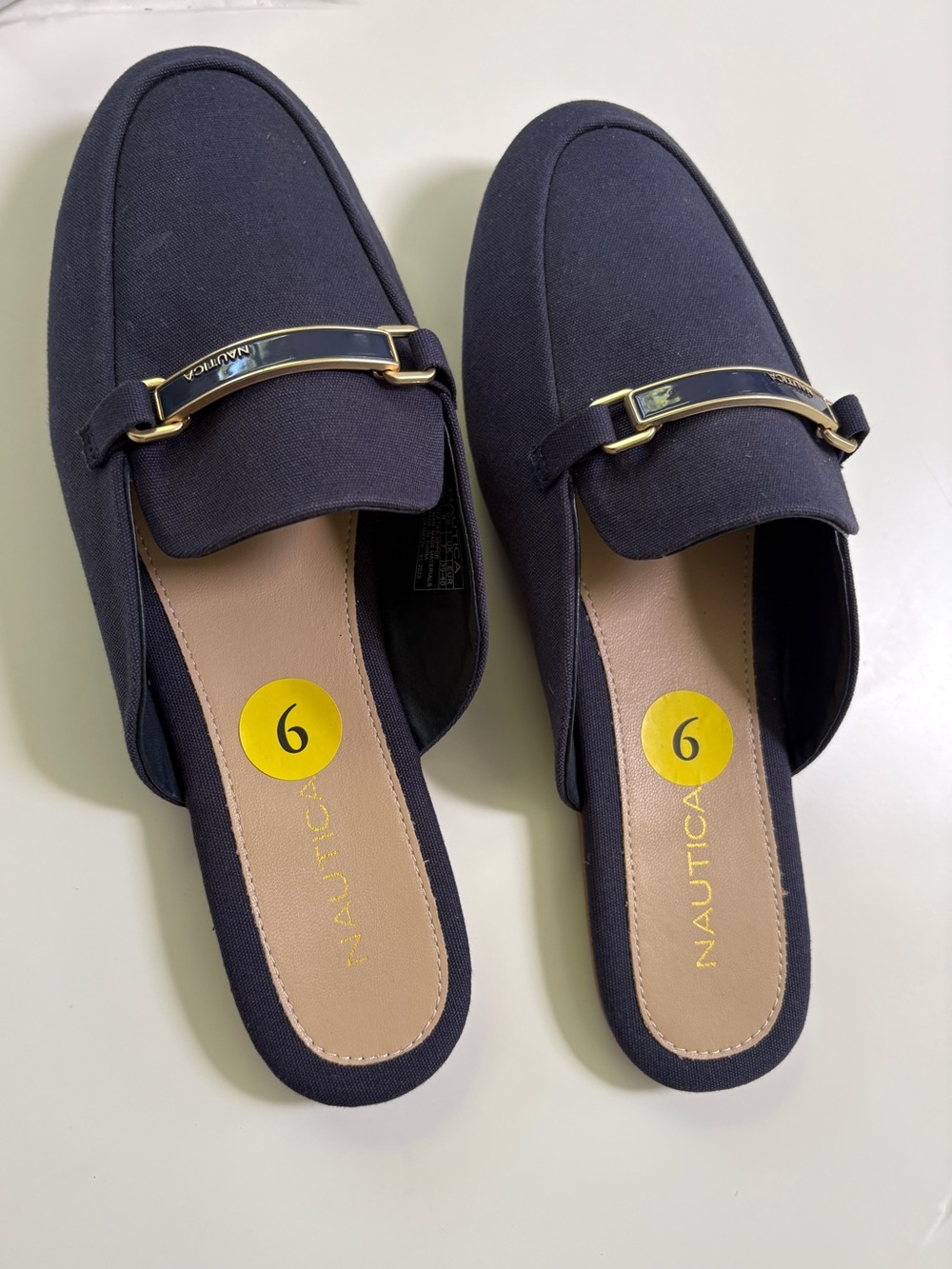navy shoes - Picture 2 of 3